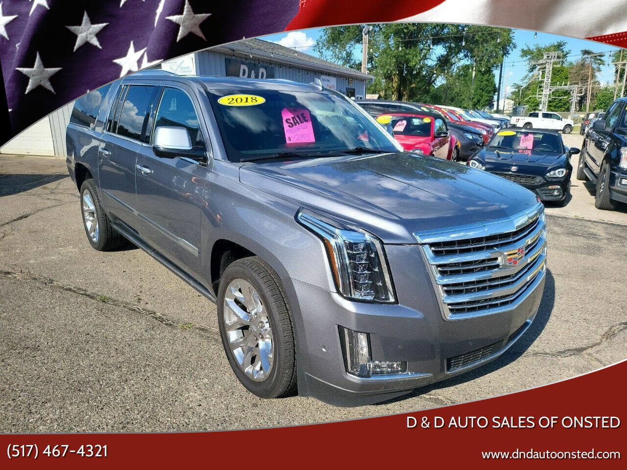 Used 2018 Cadillac Escalade ESV Platinum AWD/4WD image 1