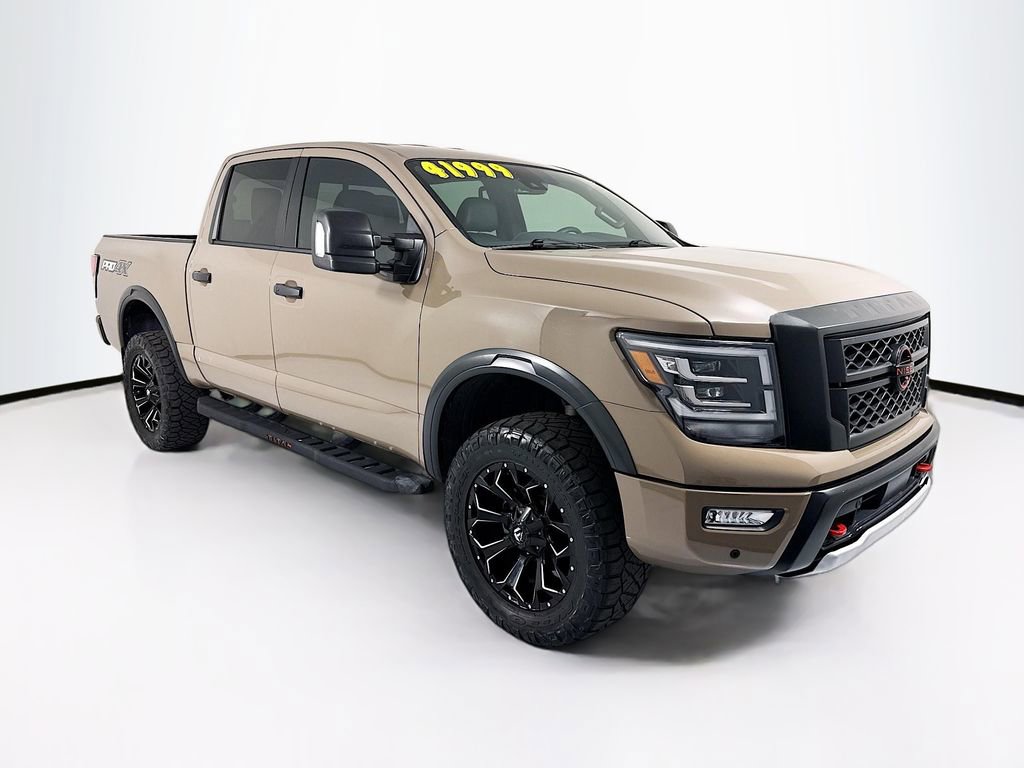 Used 2023 Nissan Titan PRO-4X w/ Pro-4x Convenience Package AWD/4WD image 3