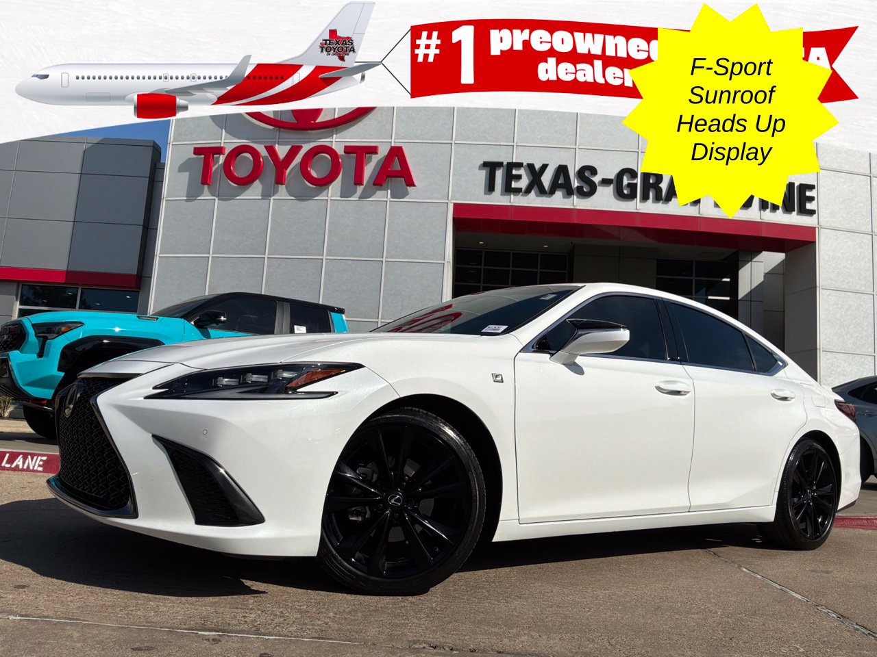 Used 2022 Lexus ES 350 F Sport w/ Accessory Package 2