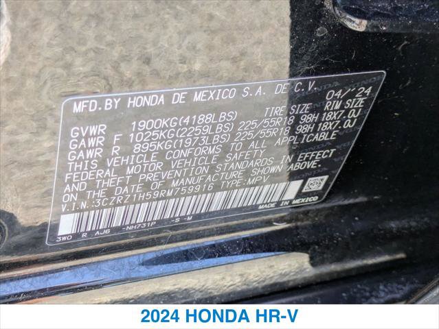 Certified 2024 Honda HR-V Sport image 26
