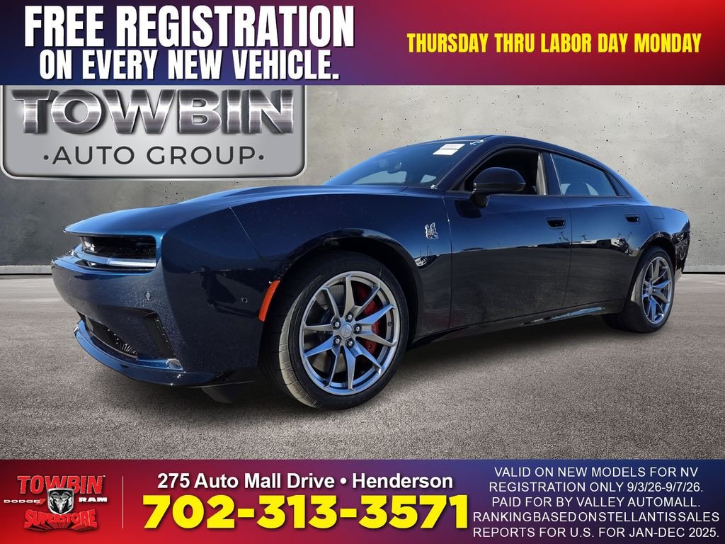 New 2026 Dodge Charger Daytona Scat Pack w/ Track Package