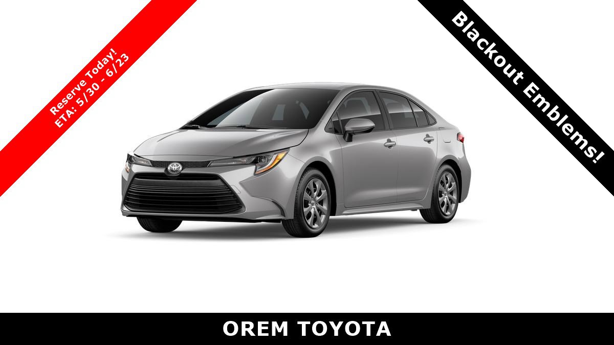 New 2026 Toyota Corolla LE