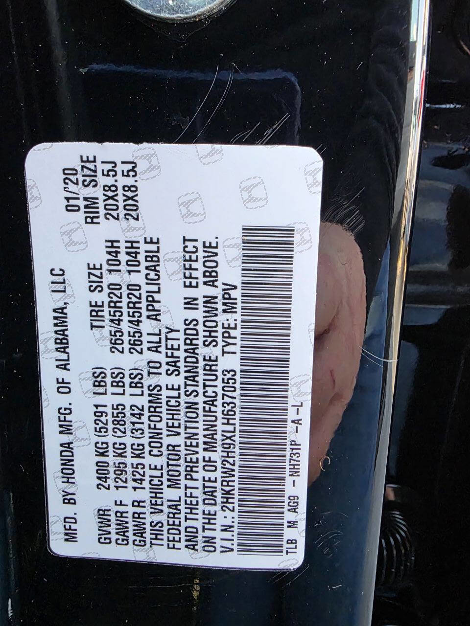 Used 2020 Honda CR-V Touring image 34