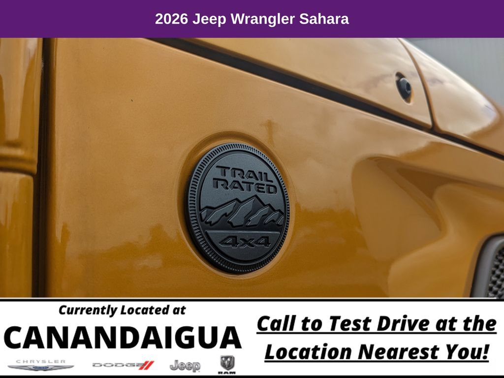 New 2026 Jeep Wrangler Unlimited Sahara AWD/4WD image 33