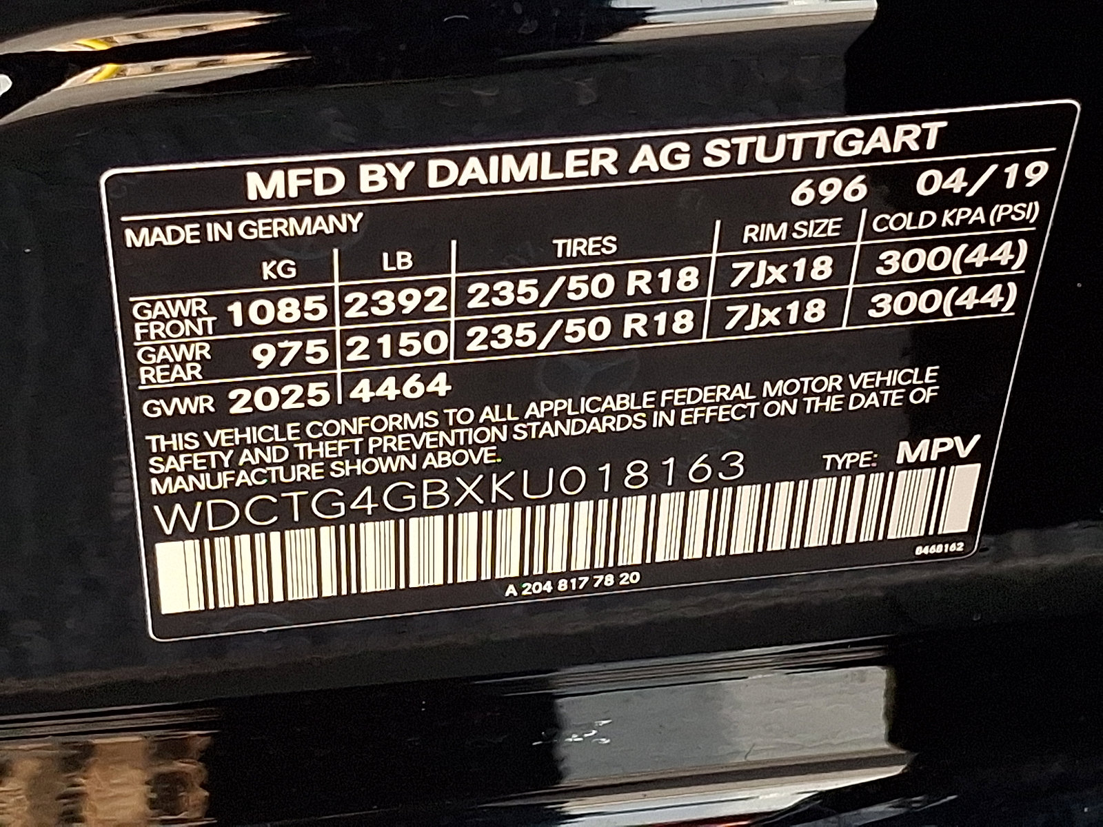 Certified 2019 Mercedes-Benz GLA 250 4MATIC image 30