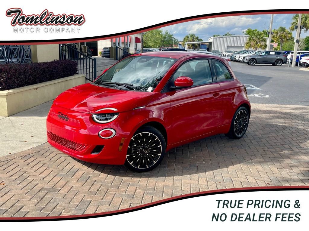 Used 2024 FIAT 500 e (RED)
