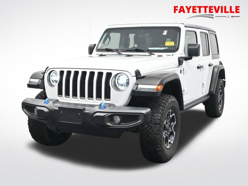 Used 2023 Jeep Wrangler Unlimited Rubicon 4xe w/ Cold Weather Group AWD/4WD image 1