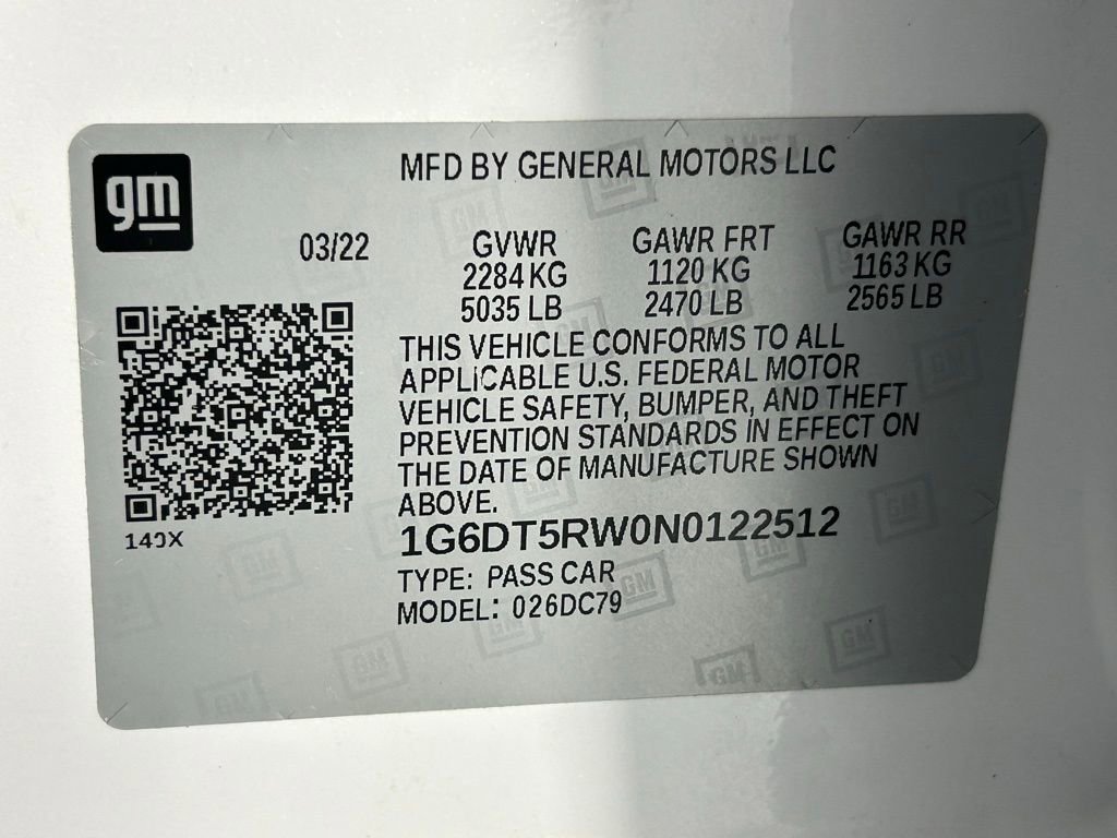 Used 2022 Cadillac CT5 Premium Luxury w/ Parking Package image 40