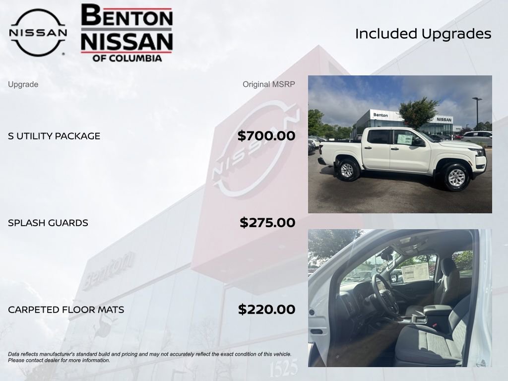 New 2026 Nissan Frontier S w/ S Utility Package AWD/4WD image 7