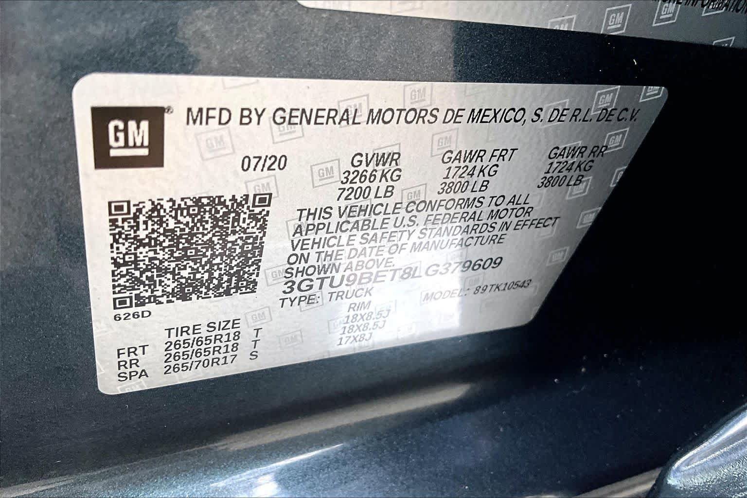 Used 2020 GMC Sierra 1500 SLE w/ SLE Value Package AWD/4WD image 33