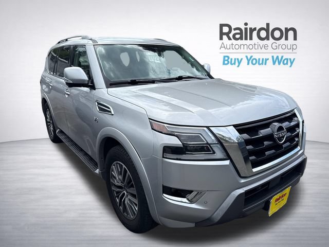 Used 2021 Nissan Armada SL w/ Captain's Chairs Package AWD/4WD image 1