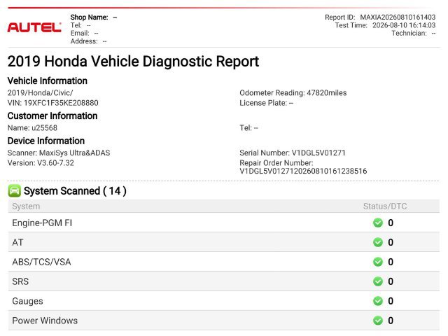 Used 2019 Honda Civic EX image 3