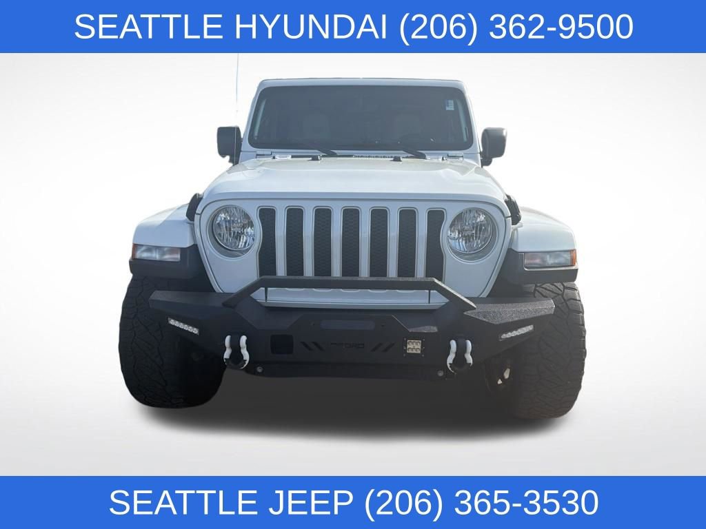 Used 2020 Jeep Wrangler Unlimited Sahara w/ Uconnect 4C Nav & Sound Group image 2