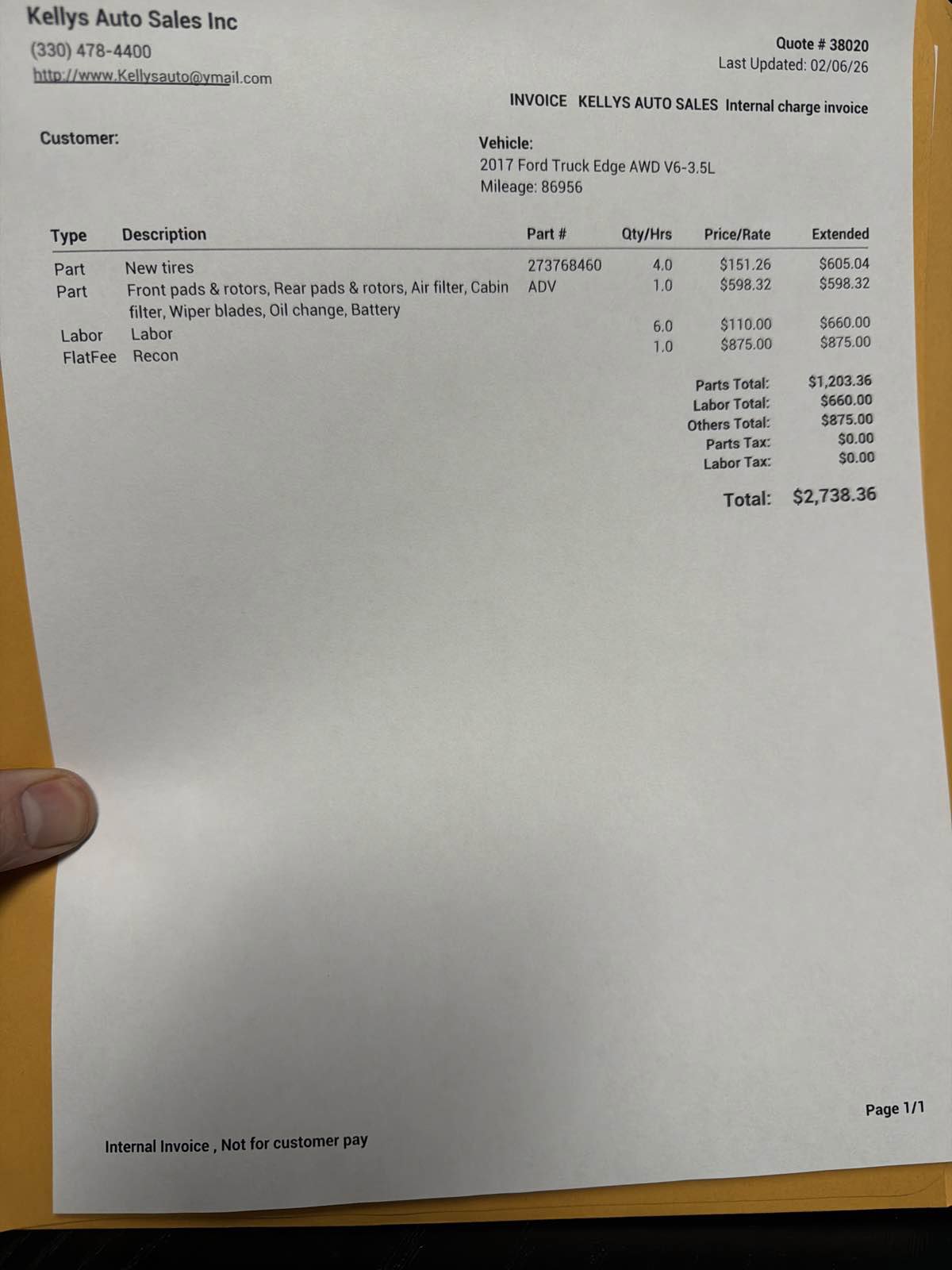 Used 2017 Ford Edge Titanium w/ Technology Package AWD/4WD image 27