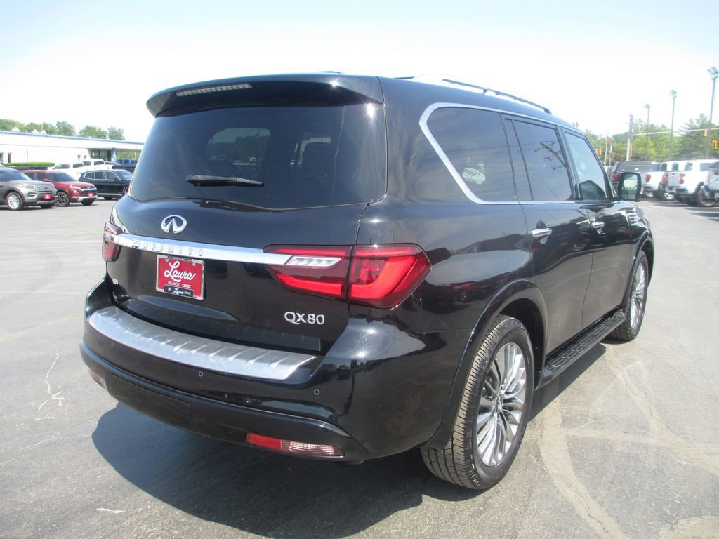 Used 2021 INFINITI QX80 Luxe AWD/4WD image 4