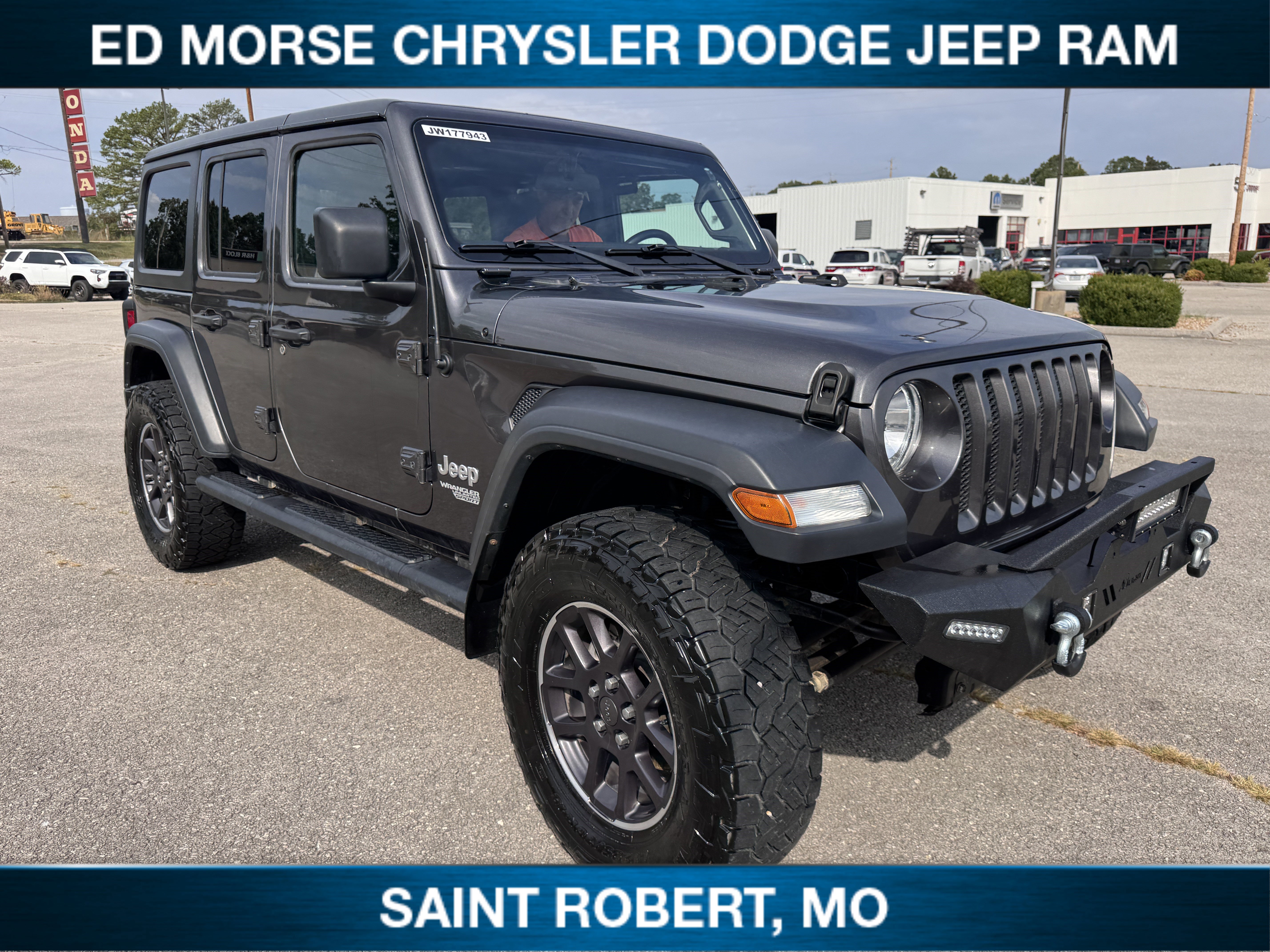 Used 2018 Jeep Wrangler Unlimited Sport S image 4