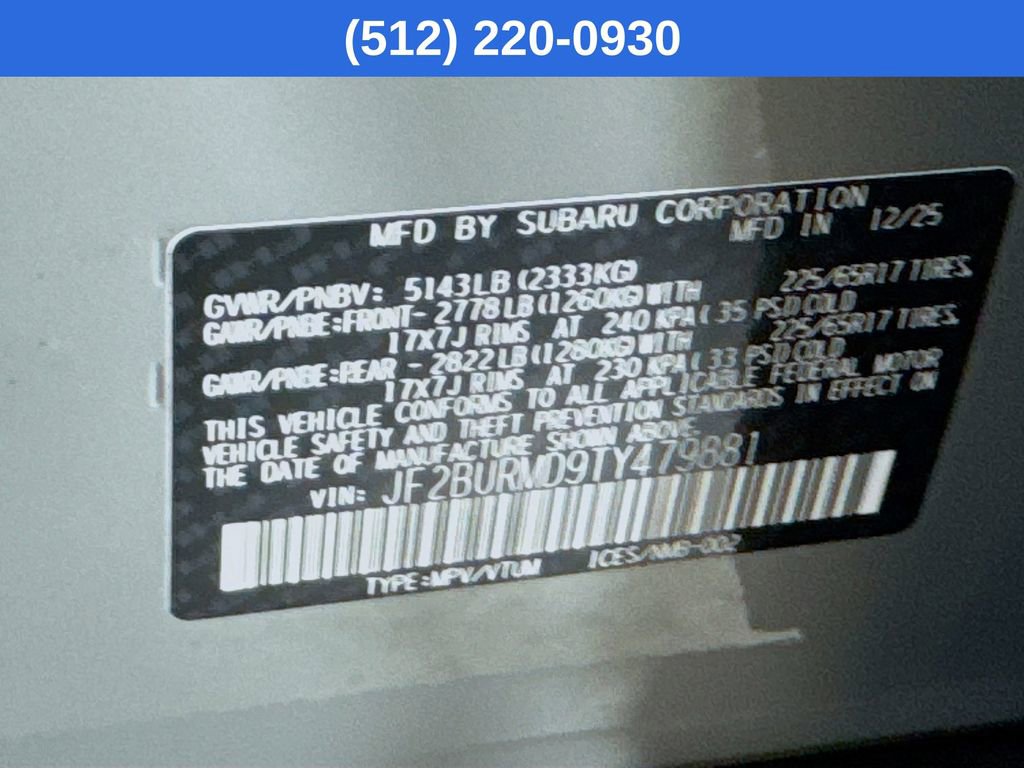 Used 2026 Subaru Outback Wilderness AWD/4WD image 41