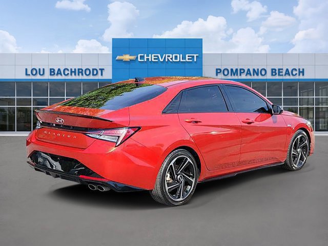 Used 2021 Hyundai Elantra N Line FWD image 3