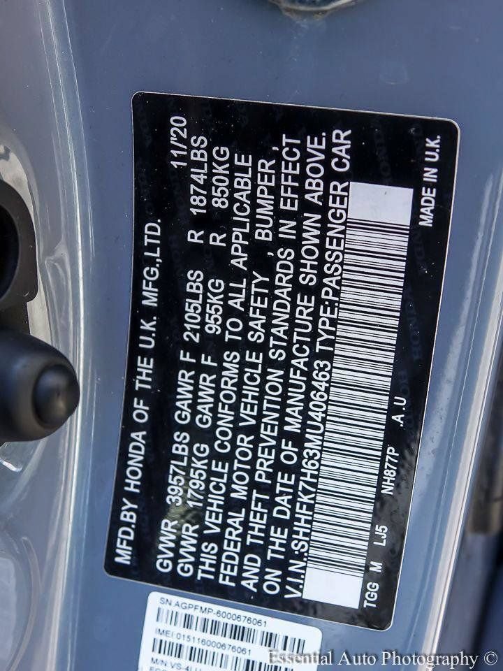 Used 2021 Honda Civic EX image 26