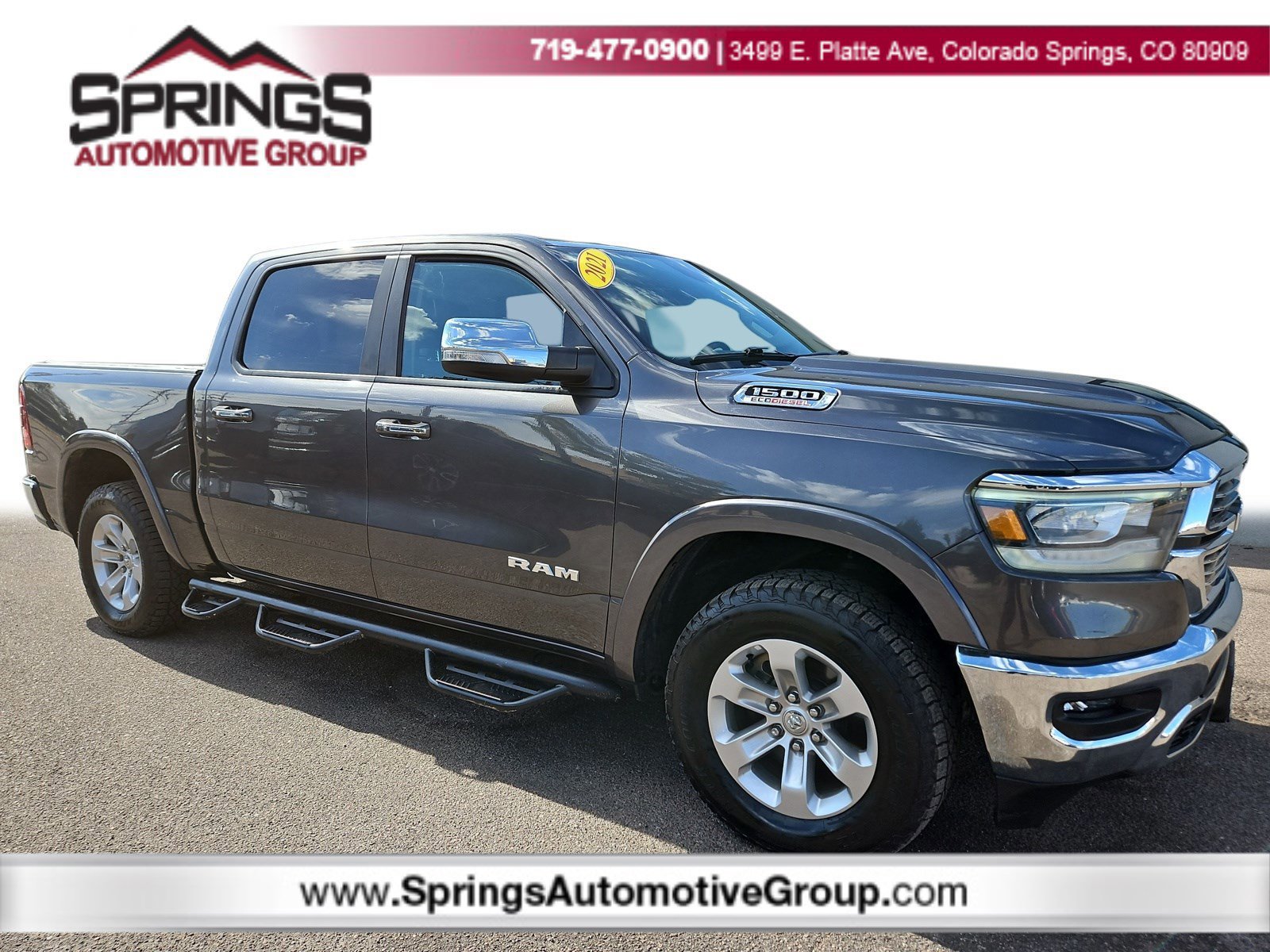 Used 2021 RAM 1500 Laramie w/ Cold Weather Group image 1