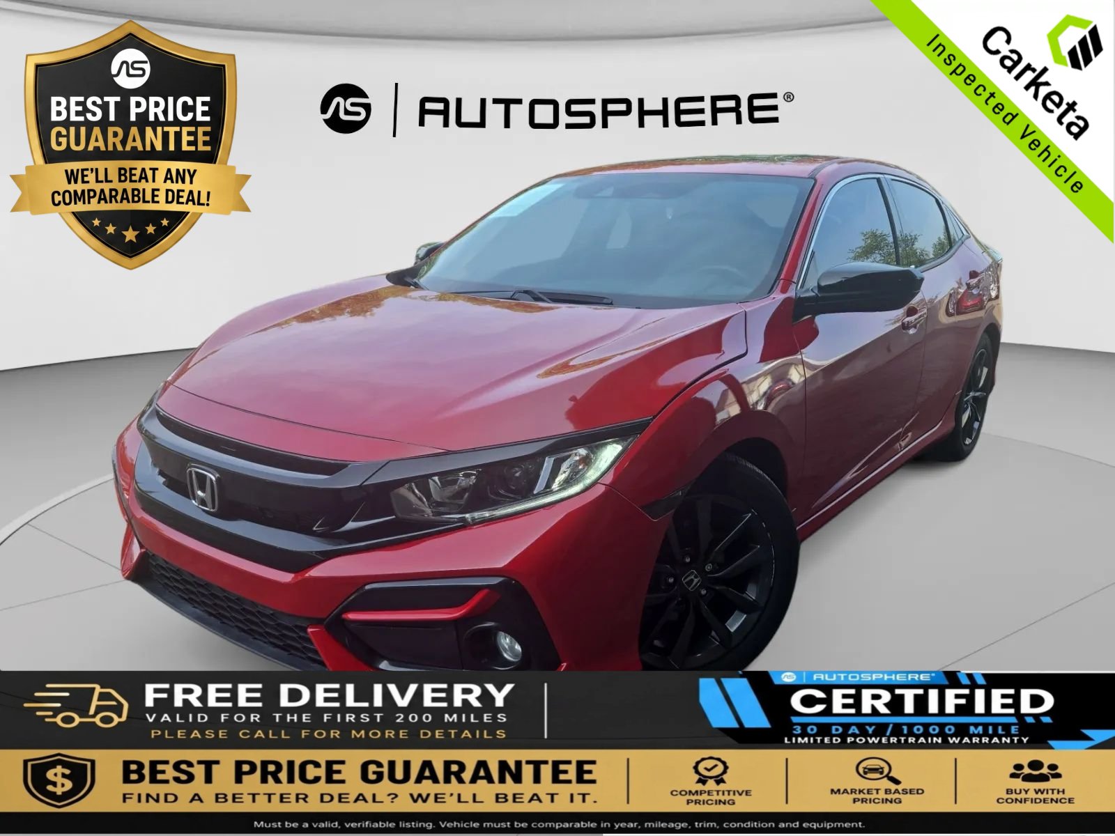 Used 2020 Honda Civic EX