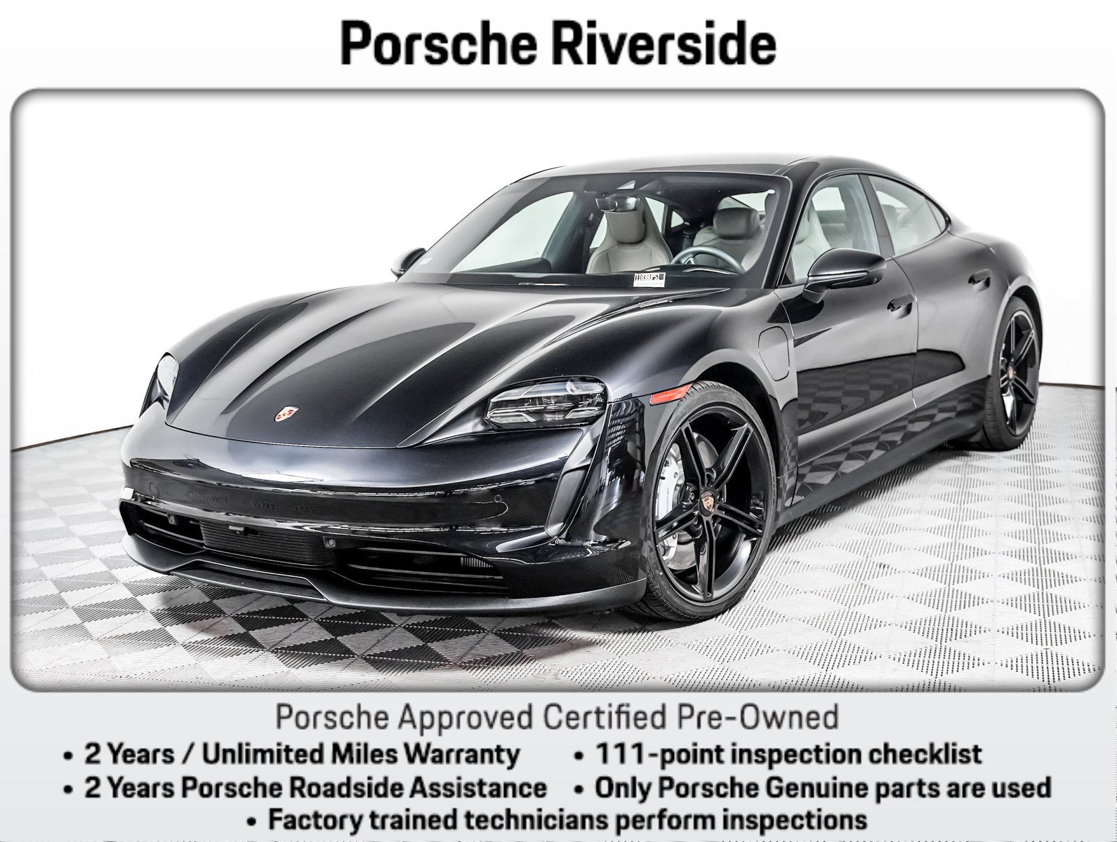 Certified 2021 Porsche Taycan 4S AWD/4WD image 1