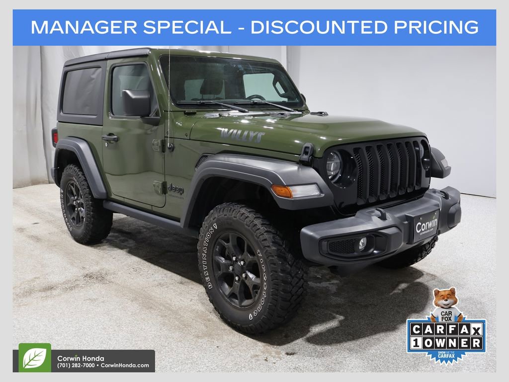 Used 2021 Jeep Wrangler Willys
