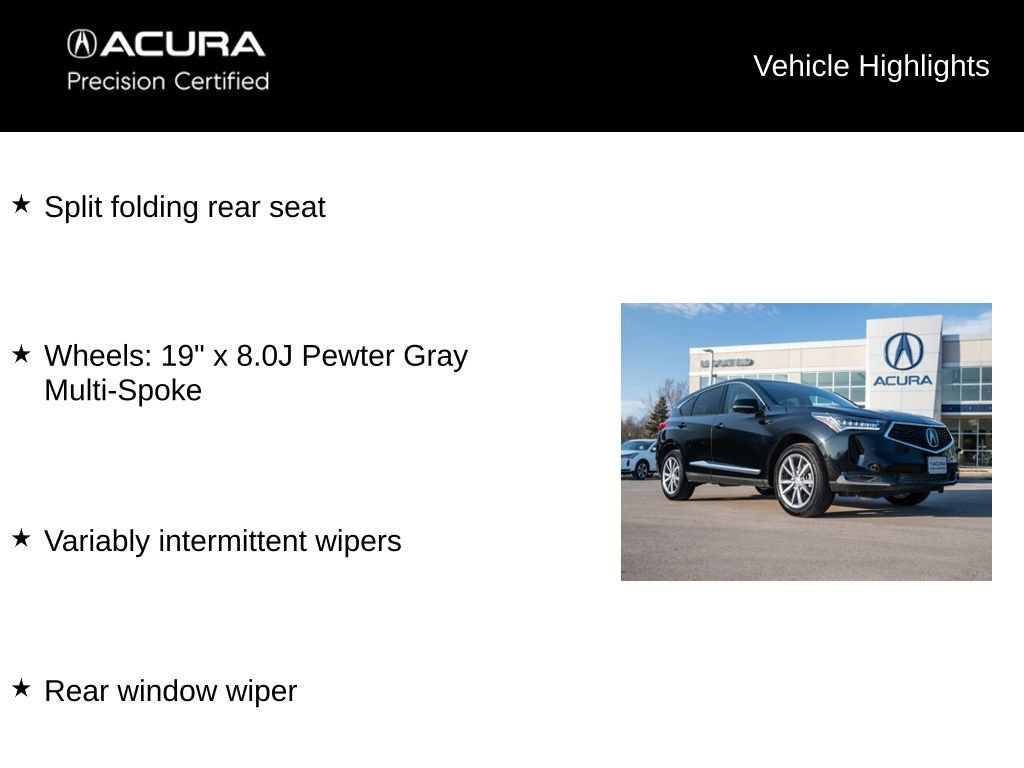 Certified 2024 Acura RDX w/ Technology Package image 21