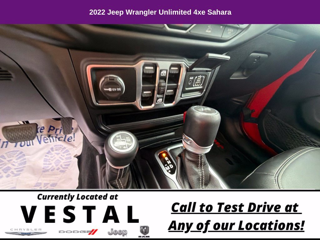Used 2022 Jeep Wrangler Unlimited Sahara AWD/4WD image 34