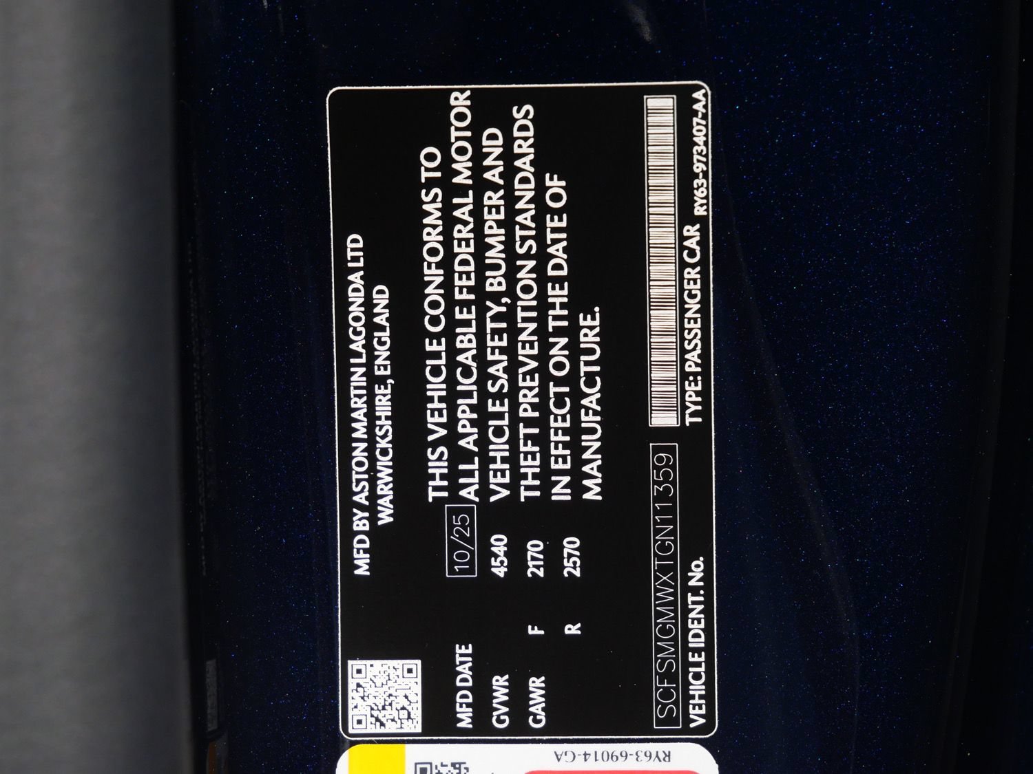 New 2026 Aston Martin V8 Vantage S RWD image 25