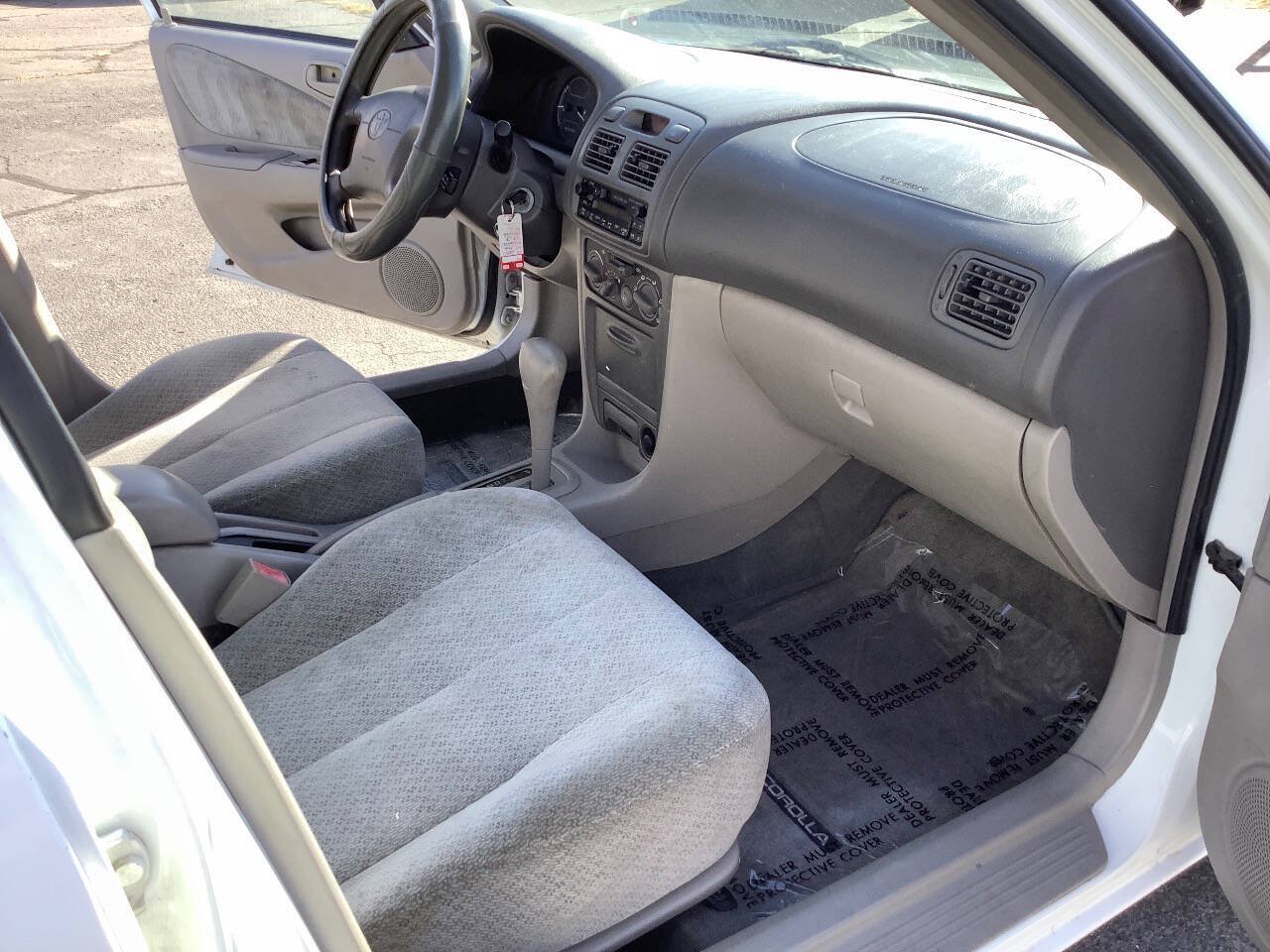 Used 2000 Toyota Corolla VE FWD image 27