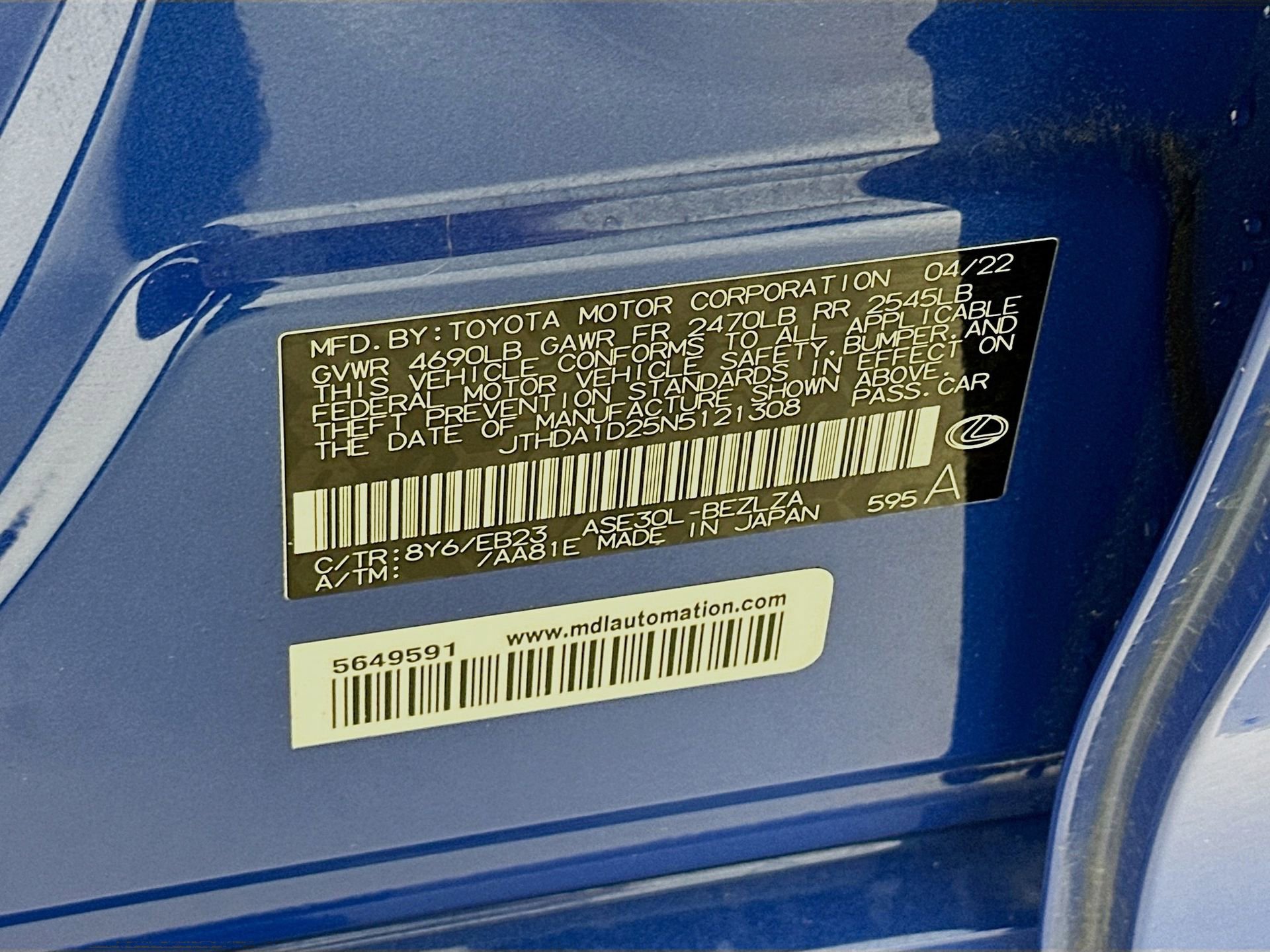 Used 2022 Lexus IS 300 w/ Premium Package image 33