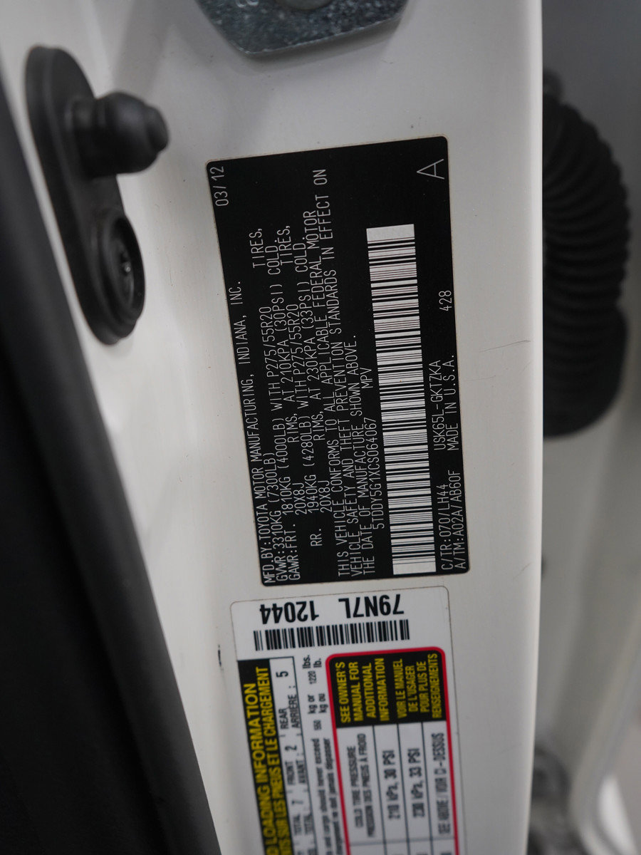 Used 2012 Toyota Sequoia Platinum AWD/4WD image 39