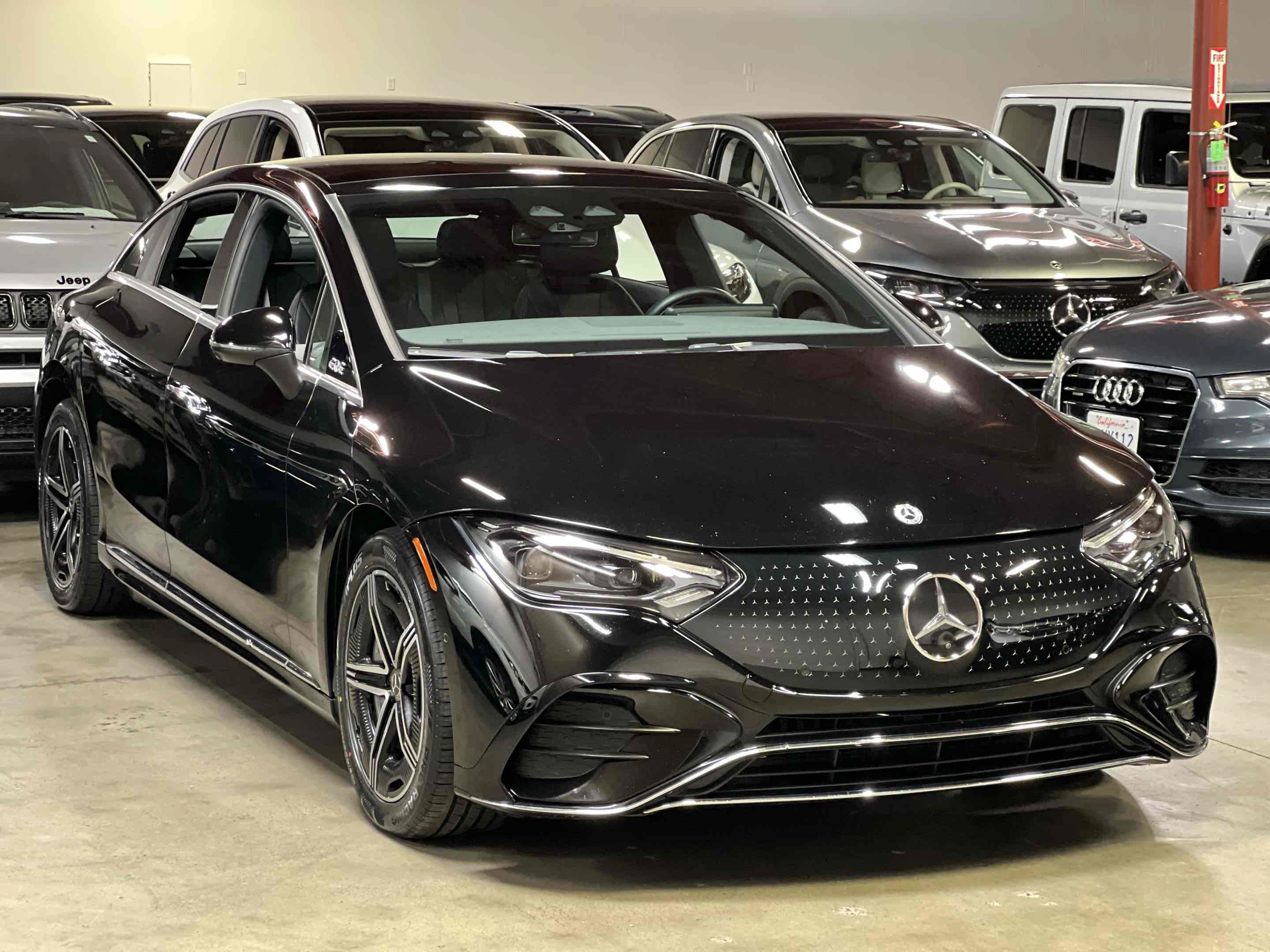Used 2023 Mercedes-Benz EQE 350+ 4MATIC Sedan w/ Exclusive Trim Package image 3