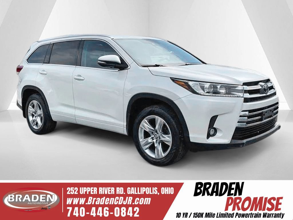 Used 2019 Toyota Highlander Limited AWD/4WD image 1
