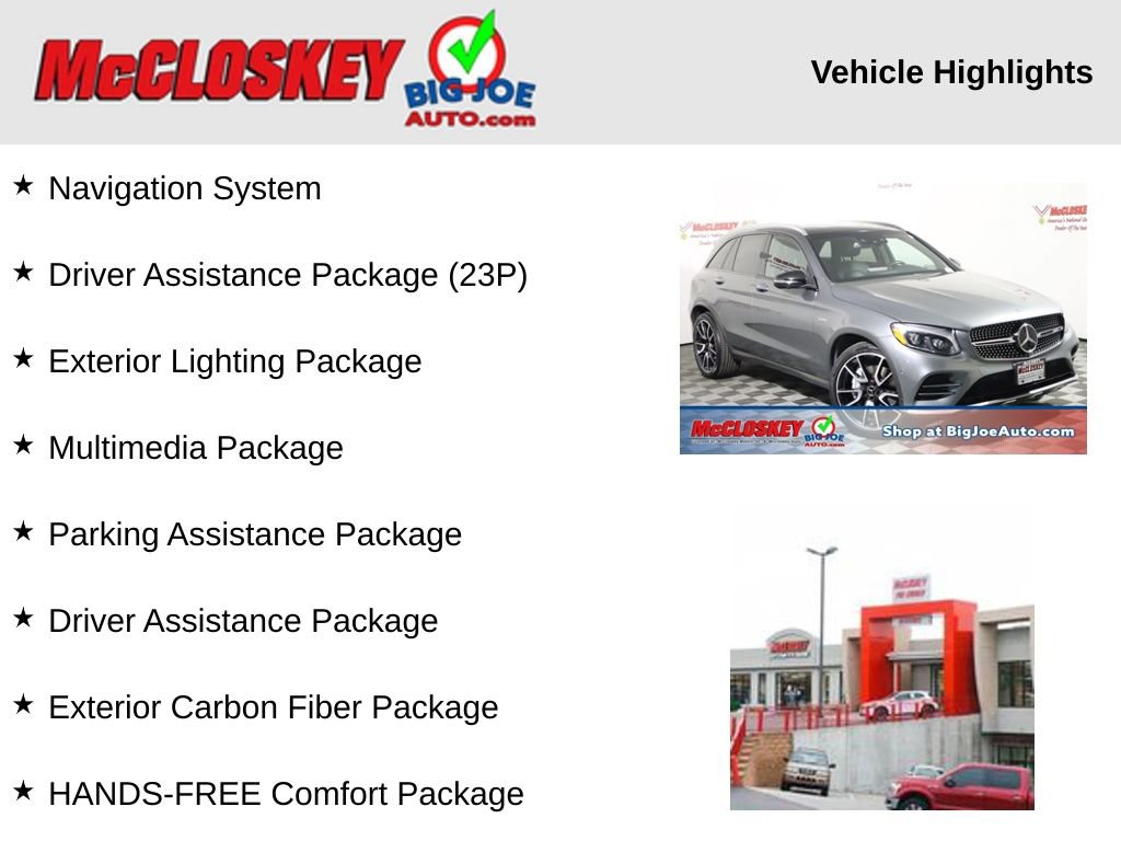 Used 2019 Mercedes-Benz GLC 43 AMG 4MATIC image 2