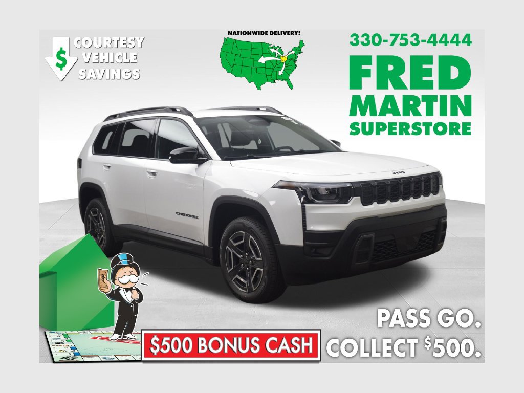 New 2026 Jeep Cherokee Limited AWD/4WD 360° Tour