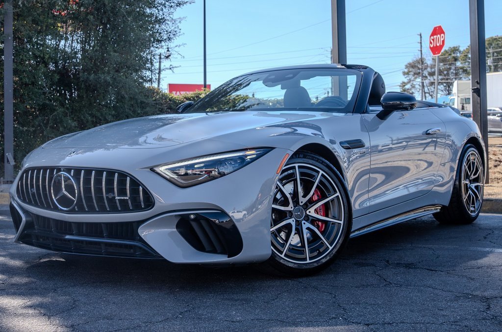 Used 2022 Mercedes-Benz SL 55 AMG 4MATIC image 24