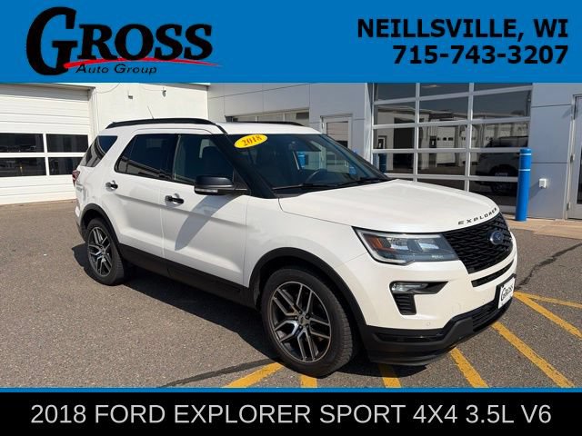 Used 2018 Ford Explorer Sport w/ Equipment Group 401A AWD/4WD image 1