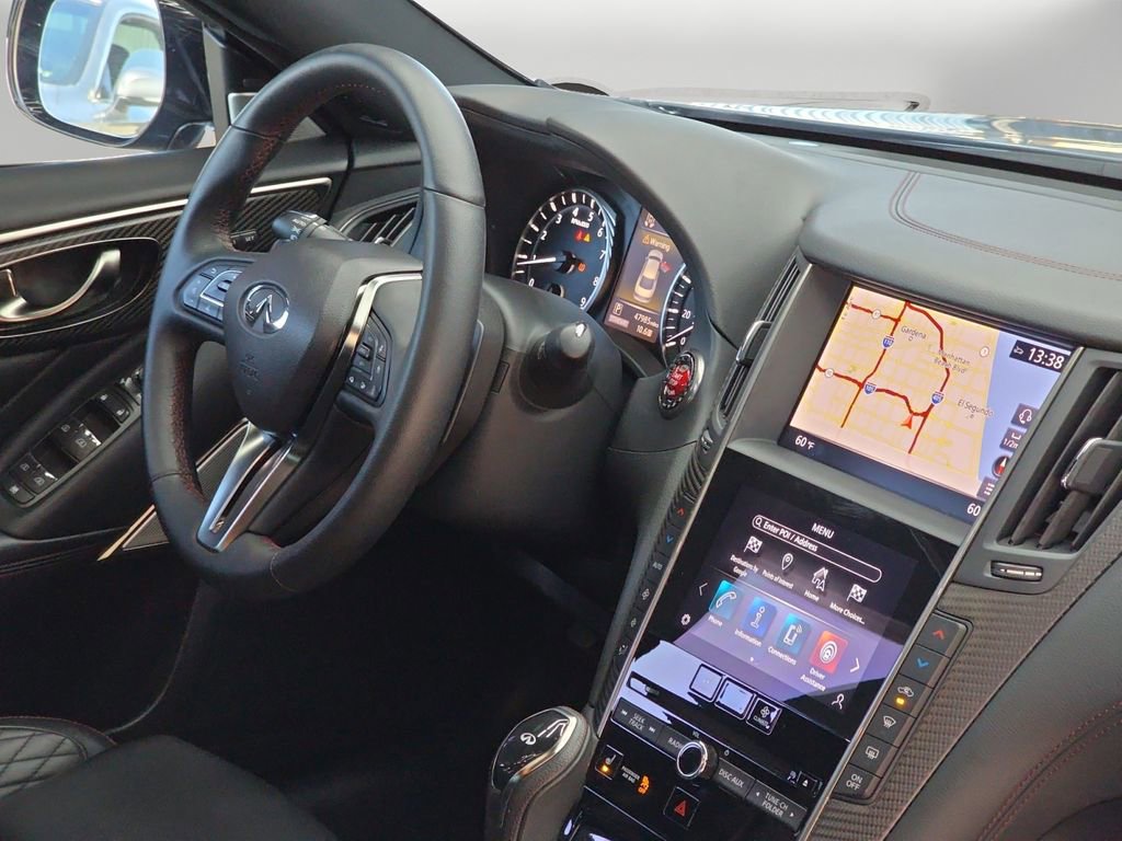 Used 2022 INFINITI Q50 Red Sport 400 w/ Carbon Fiber Package image 16