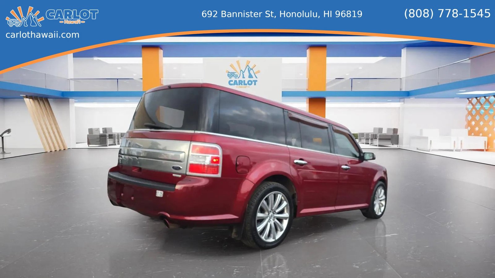 Used 2014 Ford Flex Limited w/ Equipment Group 302A AWD/4WD image 2