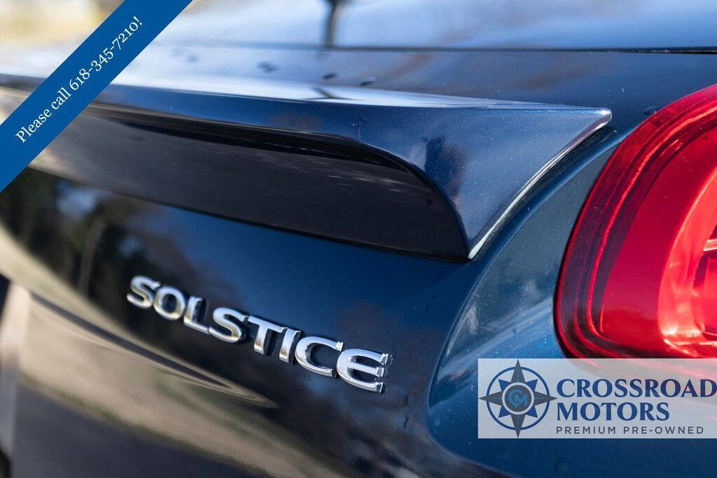 Used 2008 Pontiac Solstice Convertible w/ Premium Package image 9