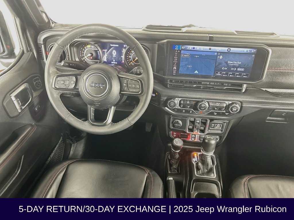 Used 2025 Jeep Wrangler Unlimited Rubicon w/ Safety Group AWD/4WD image 29