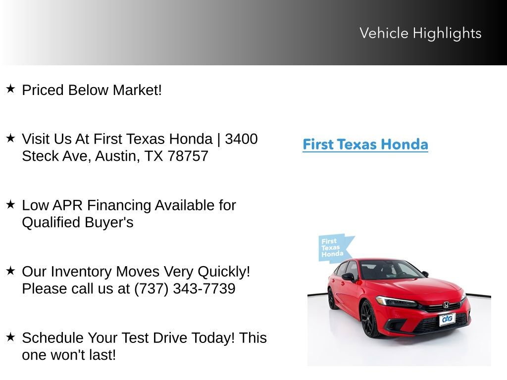 Used 2023 Honda Civic Sport image 10
