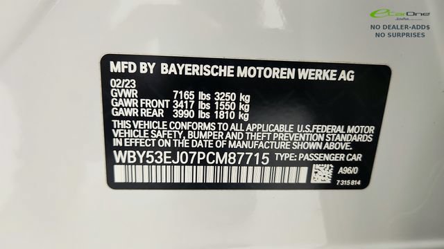 Used 2023 BMW i7 xDrive60 AWD/4WD image 72