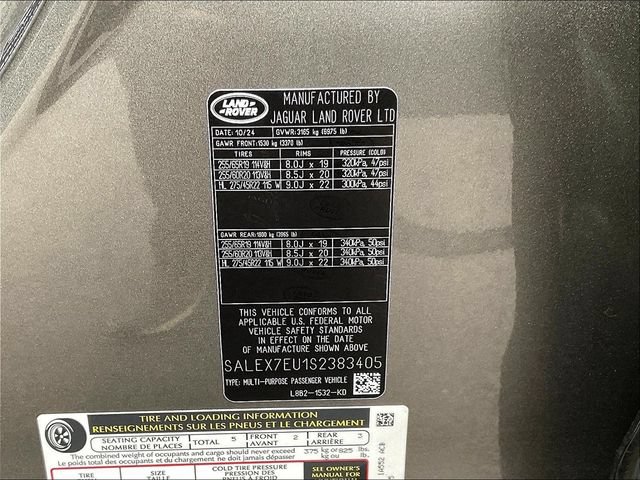 Used 2025 Land Rover Defender 110 X AWD/4WD image 20