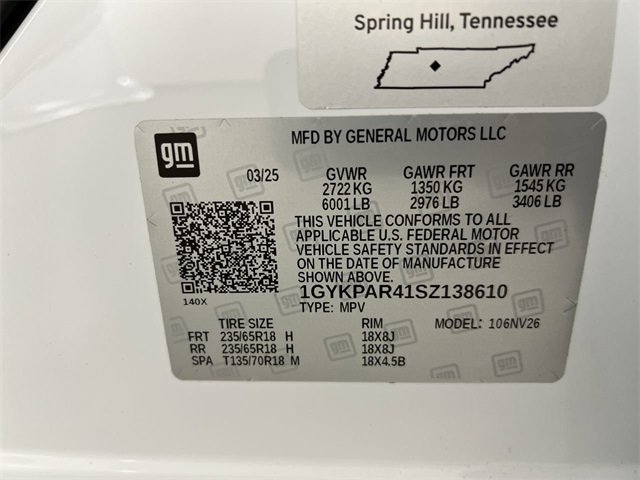 Certified 2025 Cadillac XT6 Luxury image 35