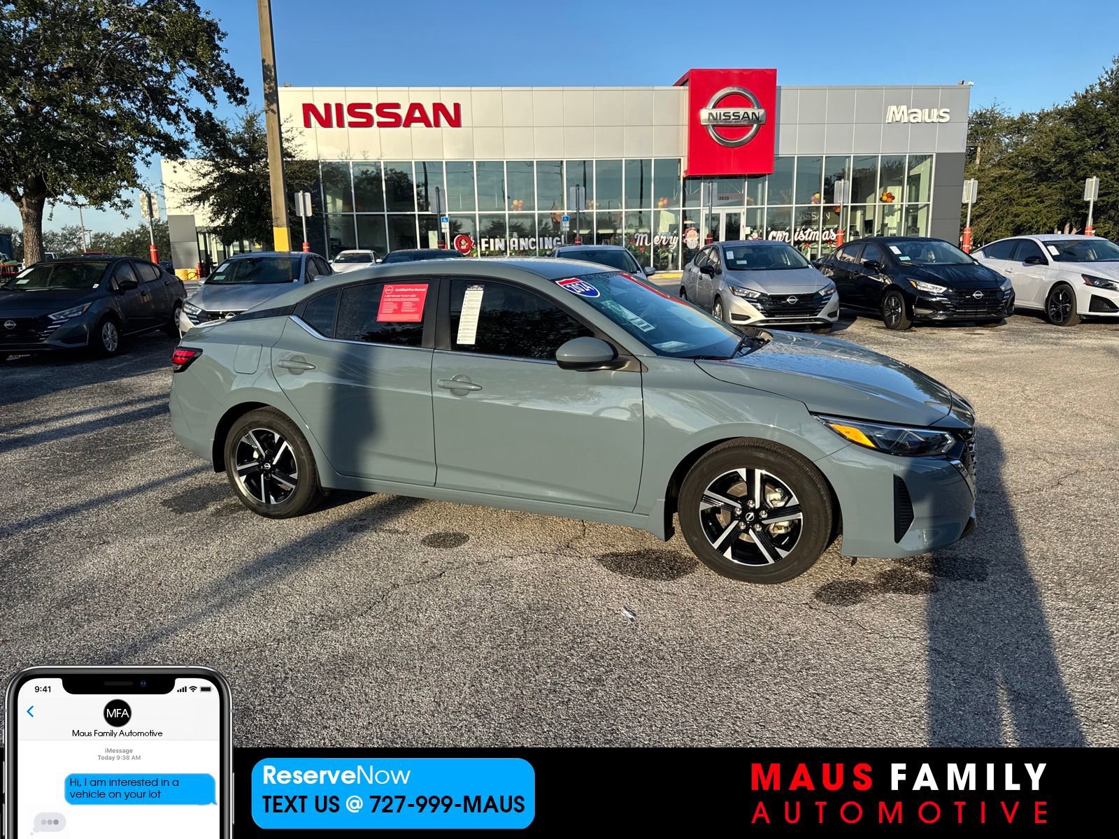 Used 2024 Nissan Sentra SV w/ All-Weather Package