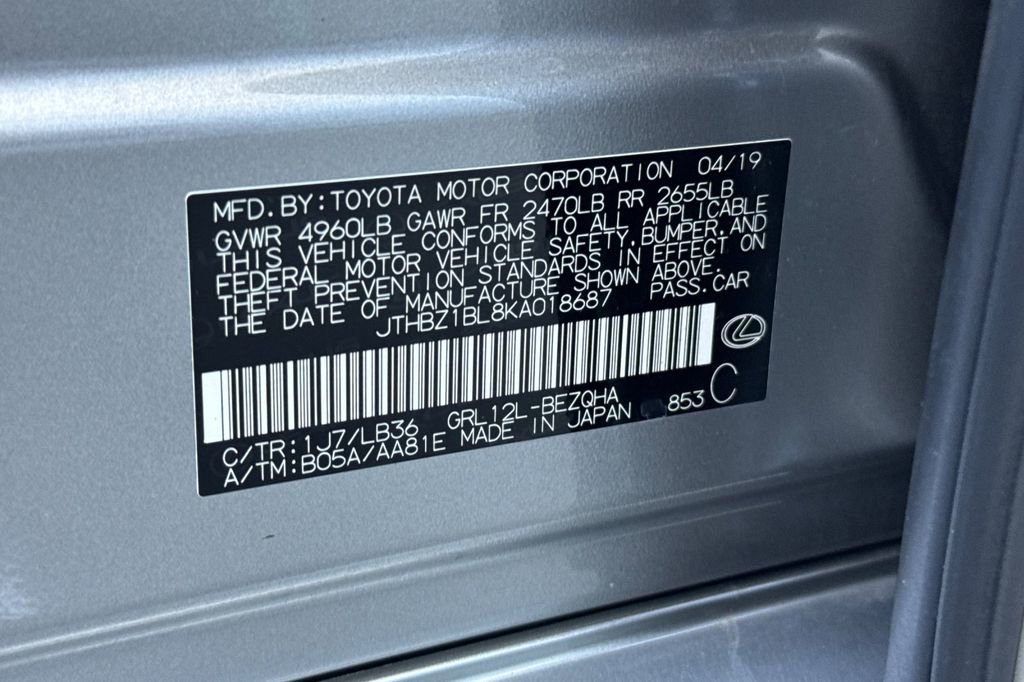 Used 2019 Lexus GS 350 F Sport image 28