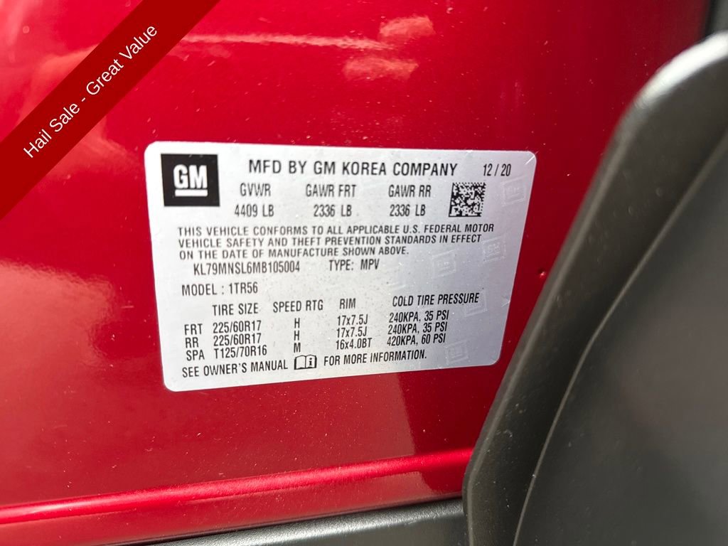 Used 2021 Chevrolet TrailBlazer LS image 29